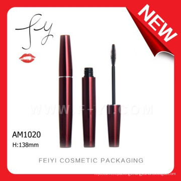 Luxury Custom Dark Red Aluminium Mascara Container